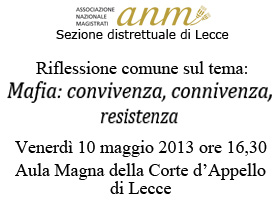 Lecce 10 maggio 2013