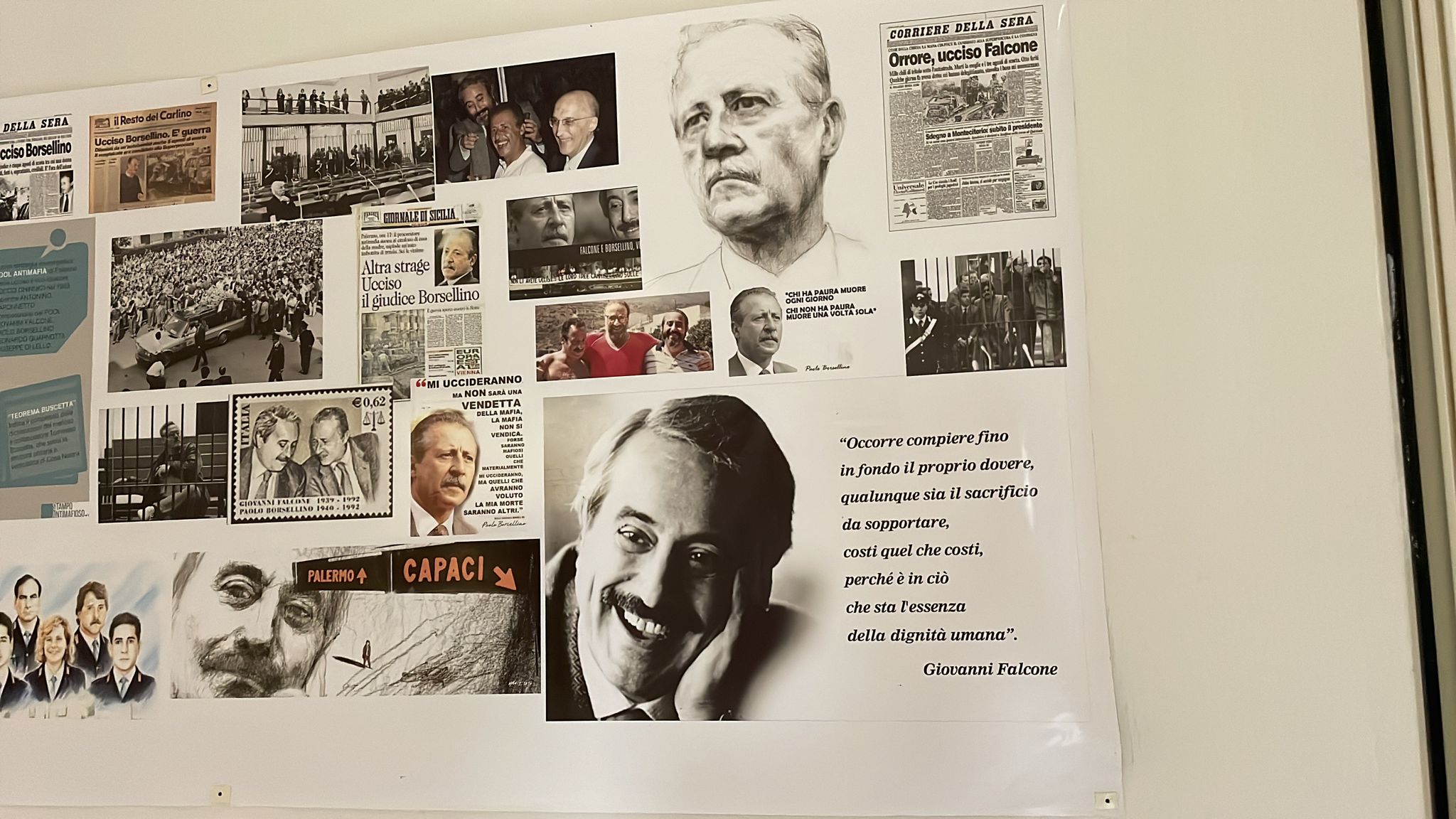 Omaggio a Falcone e Borsellino all'Asinara