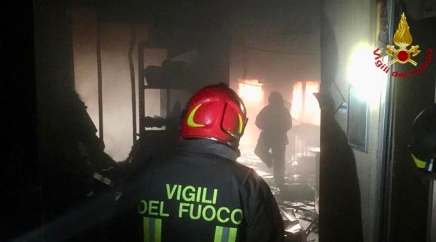 Incendio Palazzo Giustizia Milano 2020    