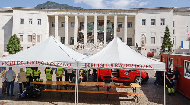 l crollo del Tribunale Bolzano ennesimo allarme: è a rischio l’incolumità dei lavoratori della giustizia