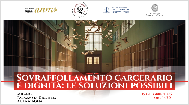 Sovraffollamento e dignità dei detenuti, il convegno a Milano