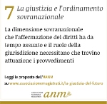 La giustizia e l'ordinamento sovranazionale - 