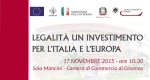 “Legalità un investimento per l’Italia e l’Europa”, Carbone a incontro a Cosenza - 