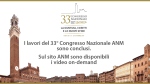 <strong>33° Congresso nazionale ANM</strong> - 