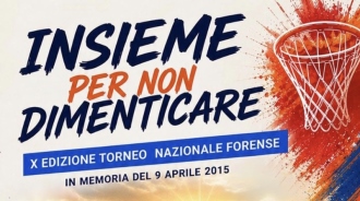 Torneo Nazionale Forense: la X edizione "Insieme per non dimenticare"